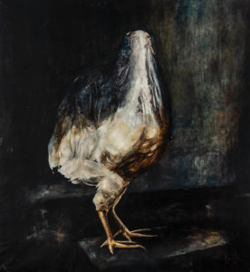 "White chicken"cm 82x89